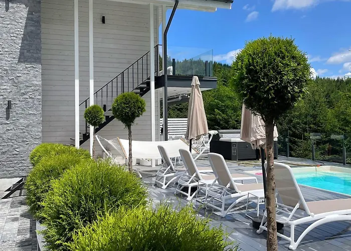 Be Be - Premium Jacuzi & Private Pool Domek alpejski Bukowel