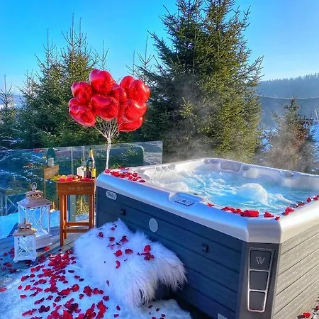 シャレー Be Be - Premium Jacuzi & Private Pool バコヴェル
